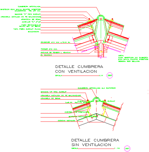 Eave details