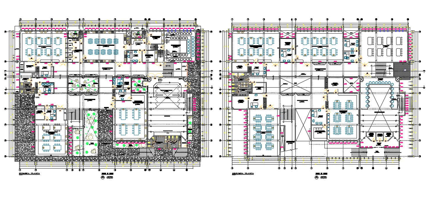 Educational institution layout details