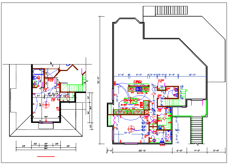 Electrical  House plan
