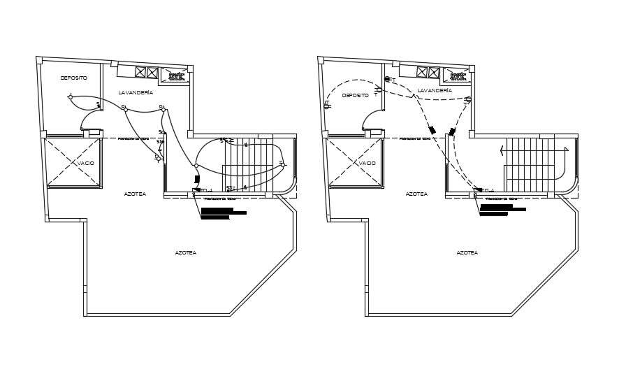 Electrical Installation Plan In DWG File