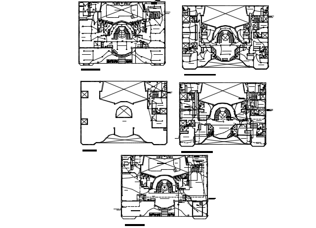 Electrical hotel plan detail dwg file