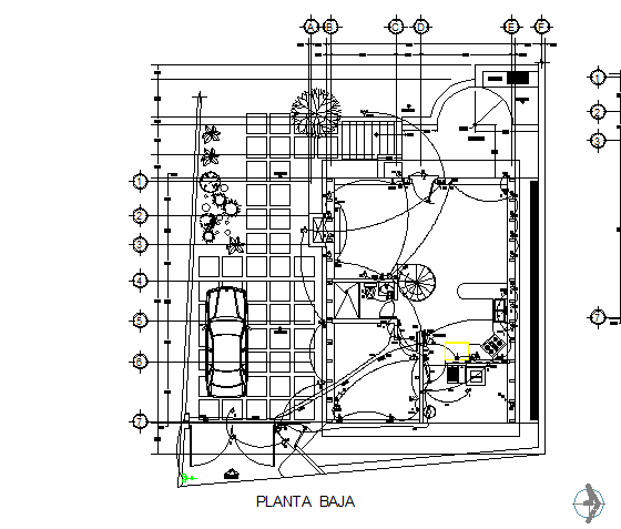 Electrical layout details dwg file