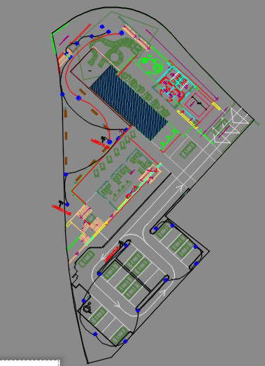 Electrical plan of club house