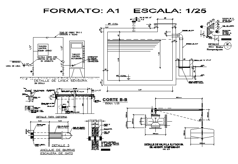 Electrical Sensor Line CAD Drawing Download DWG File