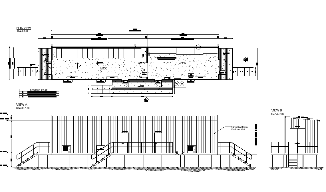 Electro mechanicals with room plan detail