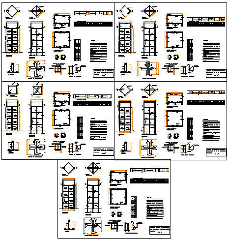 Elevated tank design drawing