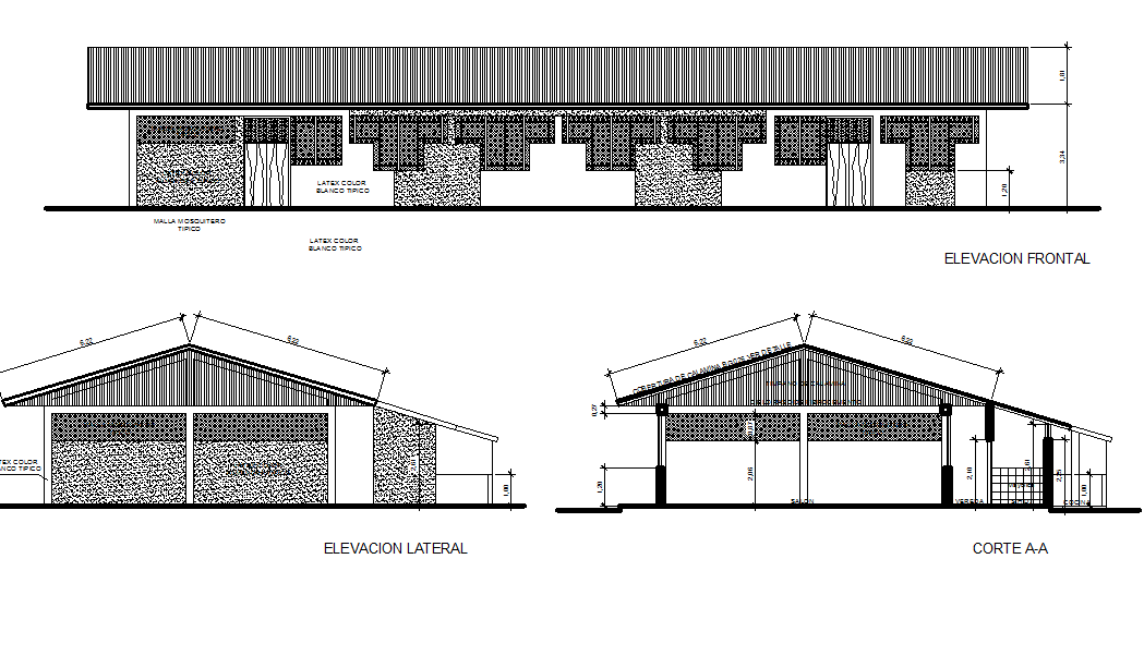 Elevation and Section Detail | Download DWG File