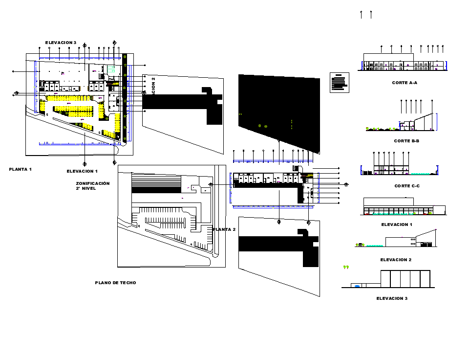 Car Showroom Design In AutoCAD File 