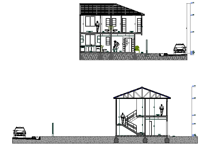 Elevation design of a building