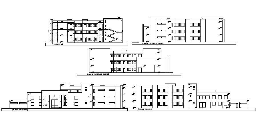 Building Layout In DWG File