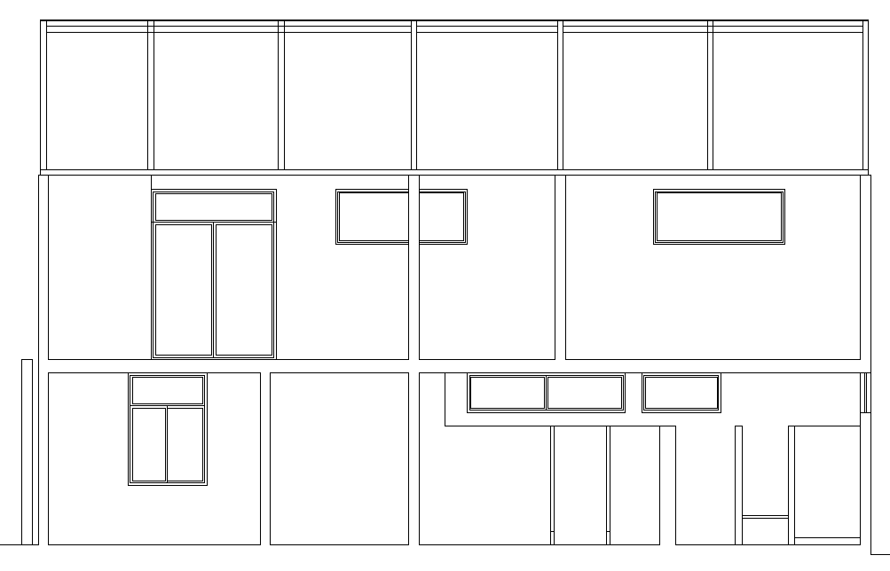 Elevation house detail