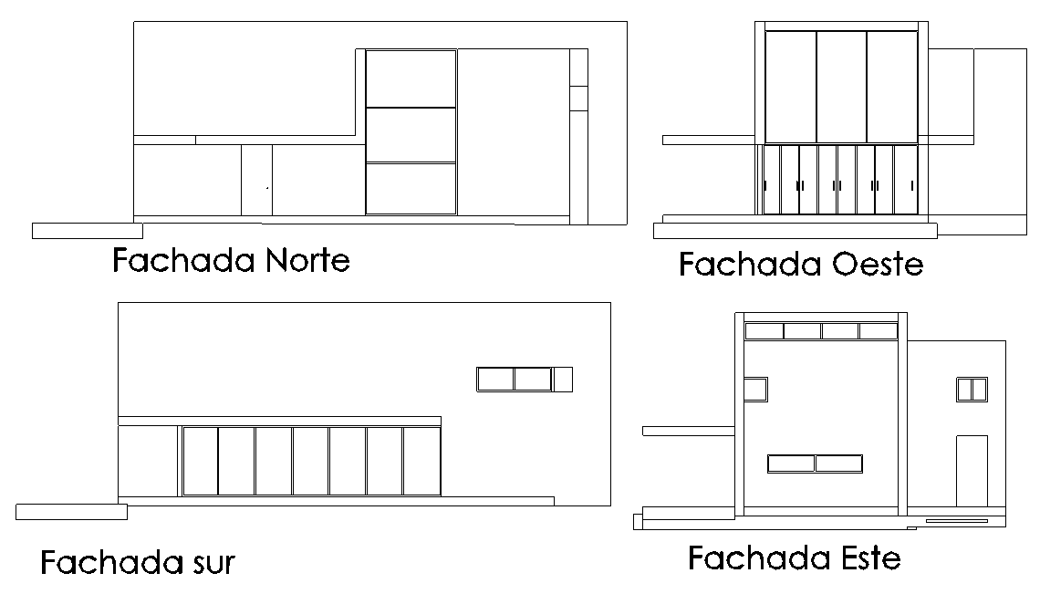 Elevation house plan detail
