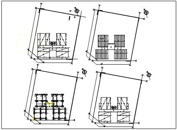 Elevation plan detail dwg file