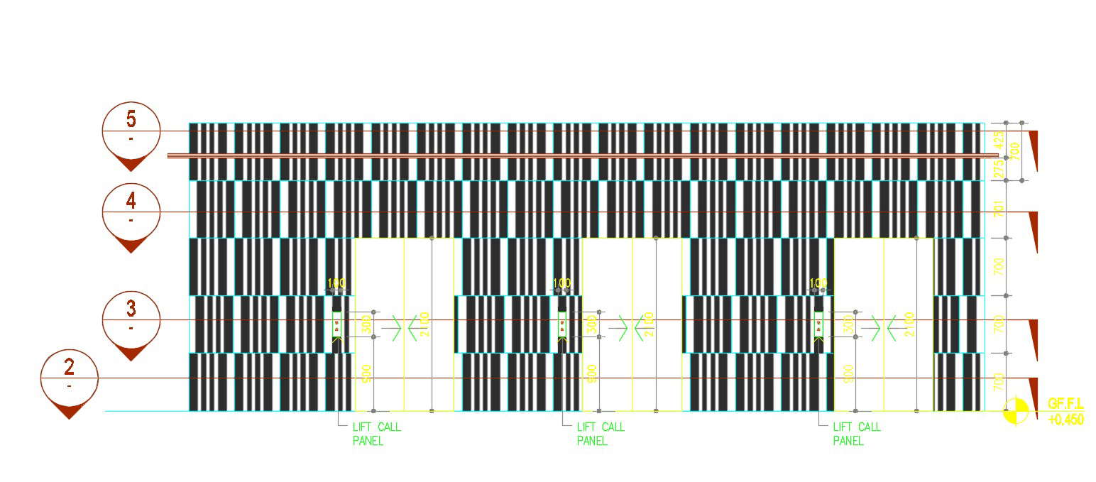 Elevator Entrance Elevation Design