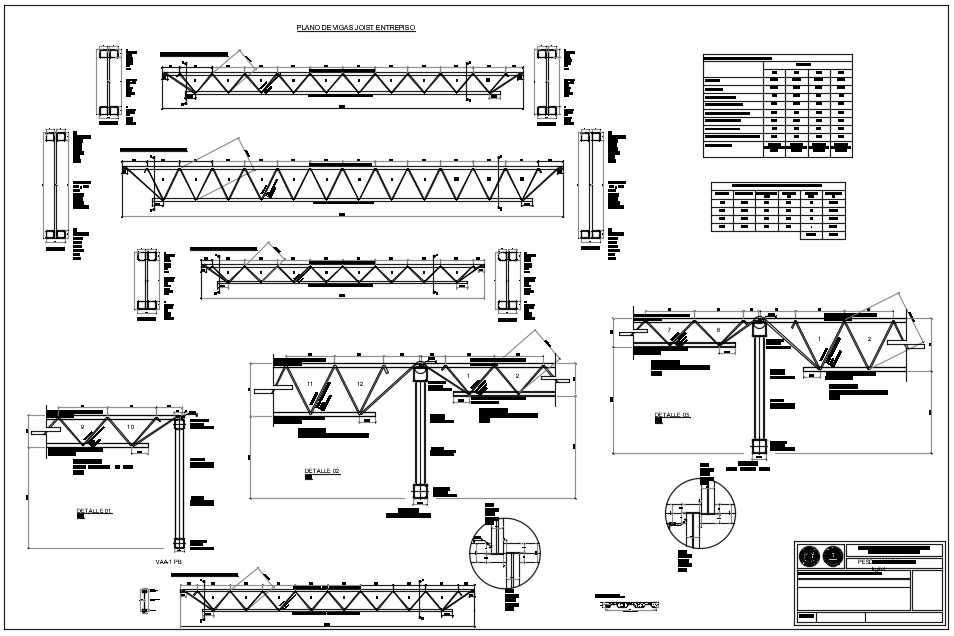 Extreme Beam Joist in dwg file