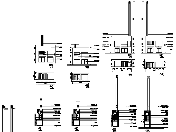 Extreme grill counter top detail dwg file