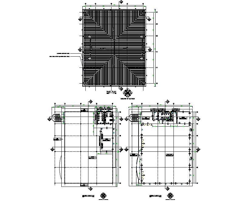 Factory and canteen plan detail