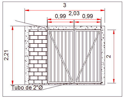 Fence architecture details dwg file