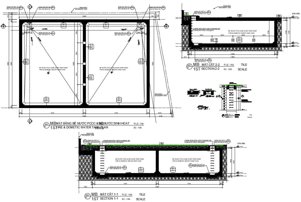 Fire hydrant system design  in AutoCAD file