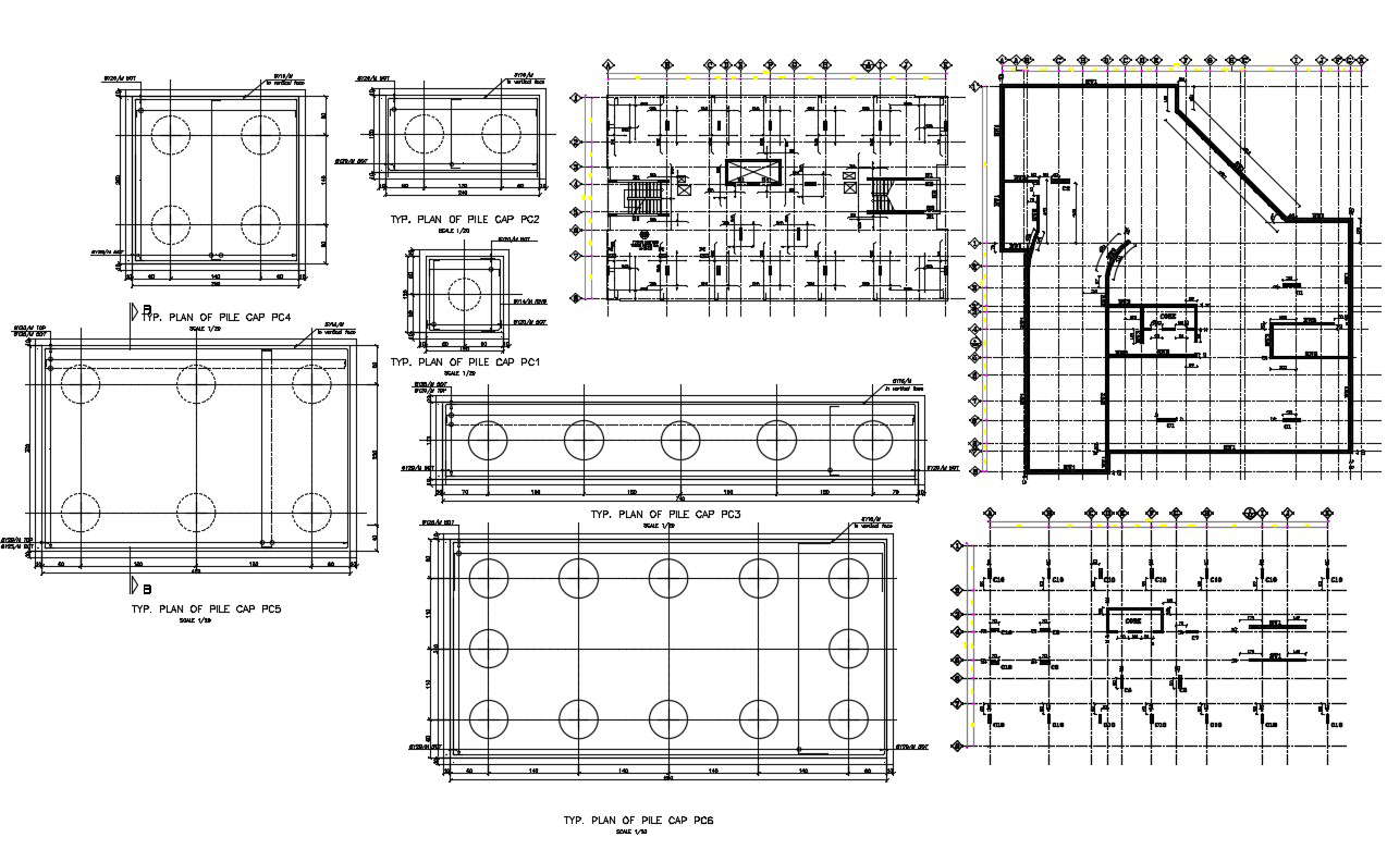 Fire protection system AutoCAD drawing
