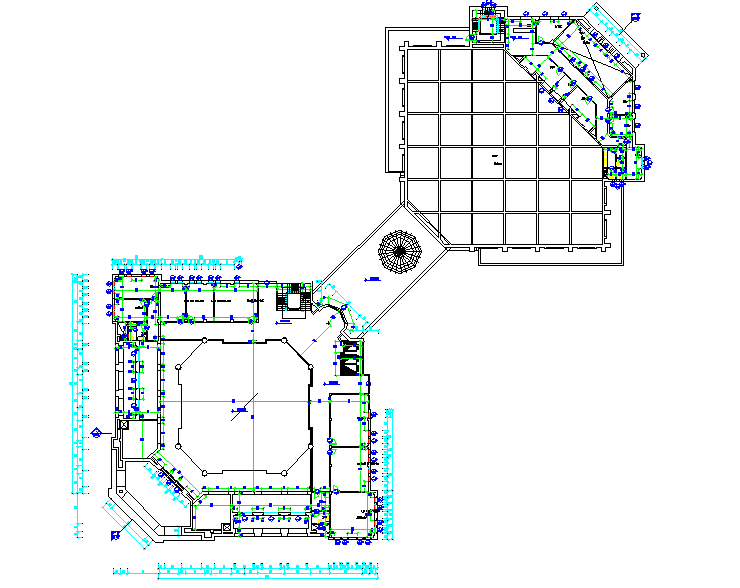 First Floor Detail For auditorium Lay-out