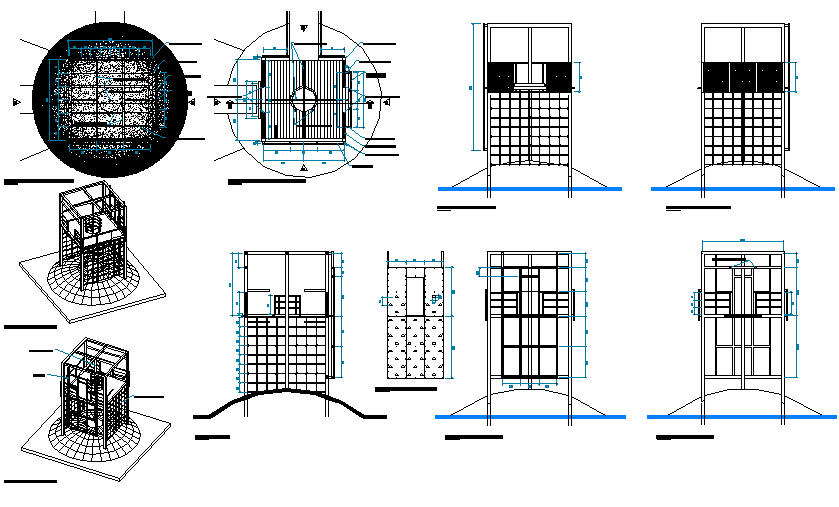 First multi-game level detail dwg file