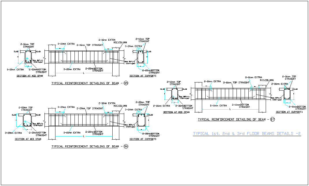 Download Office Elevation and Section View DWG File