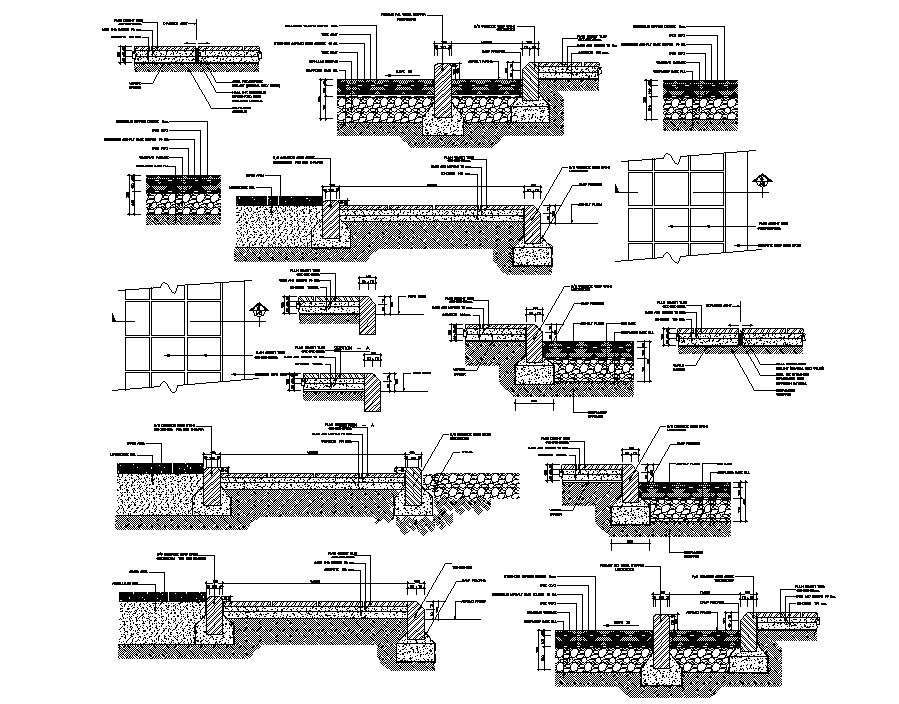 Floor AutoCAD Section Drawing Download