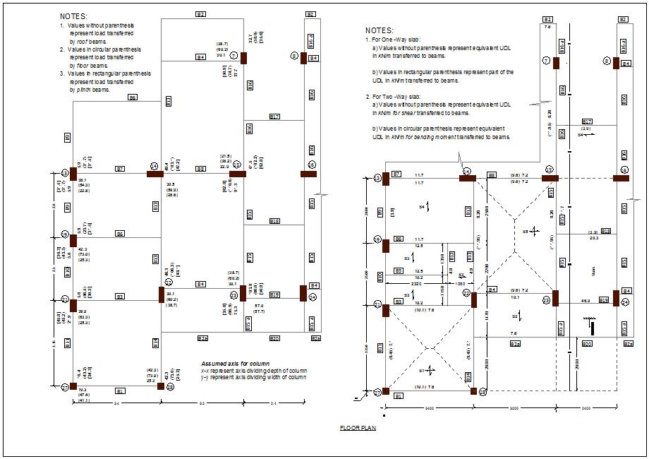 Floor plan of apartment design view dwg file