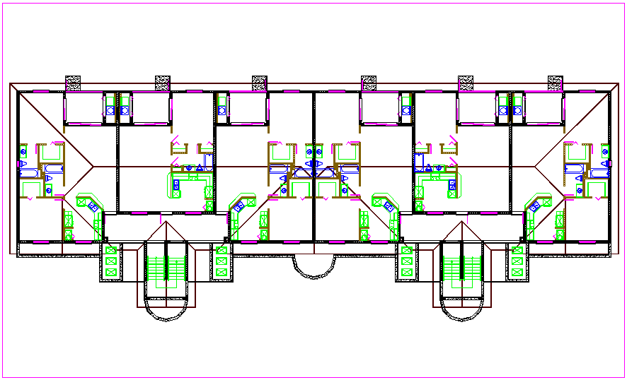 Floor site plan dwg file