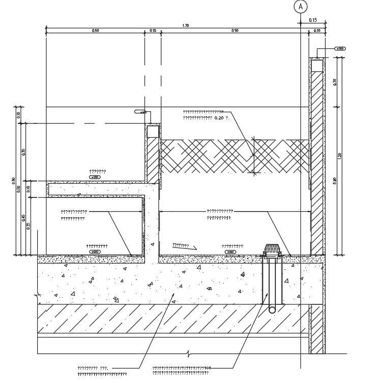 Floor reinforcement slab details in AutoCAD, dwg file.