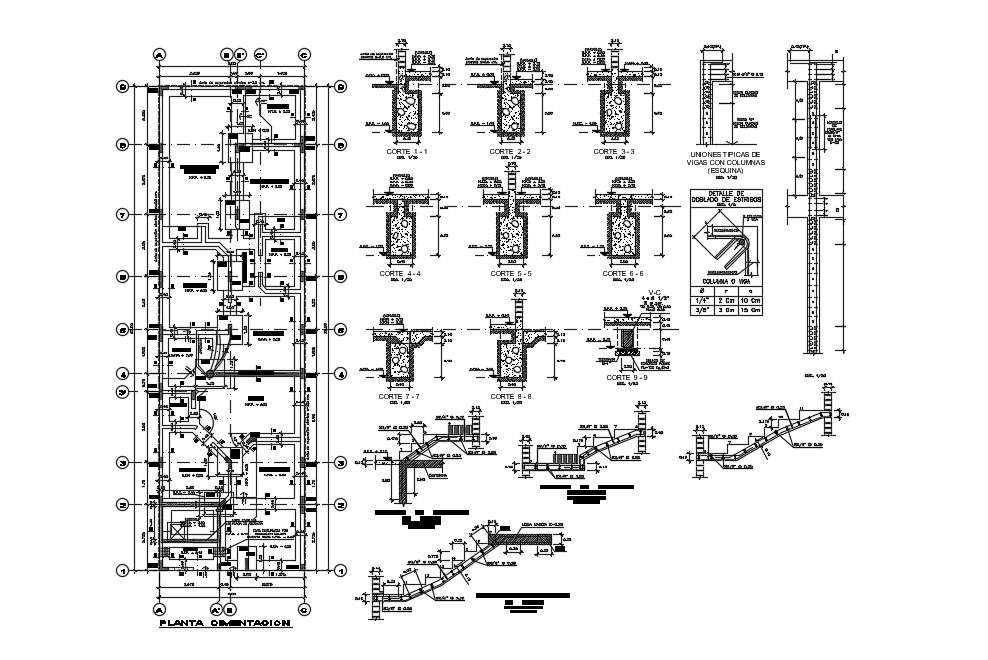 Foundation Plan In DWG File