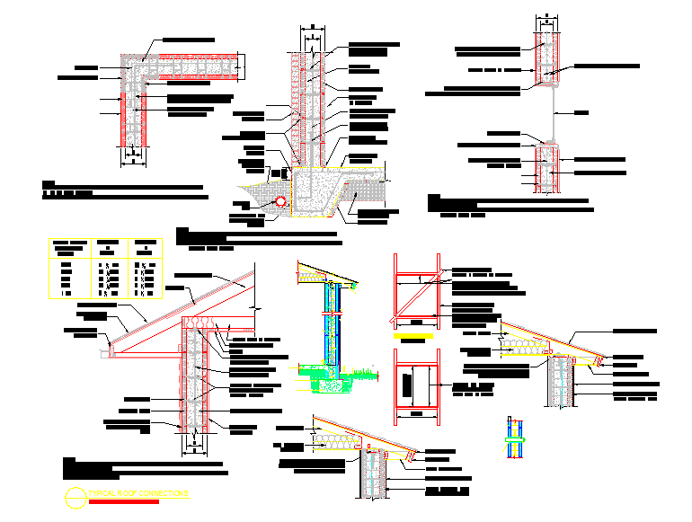 Foundation detail & Structure Detail