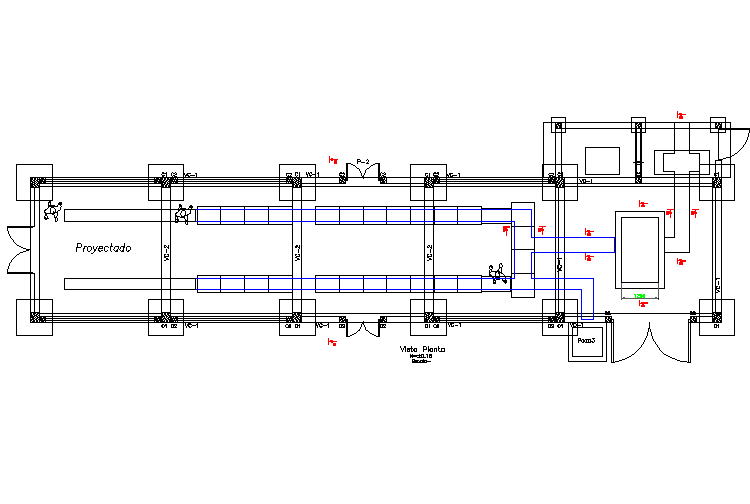 Foundation plan detail
