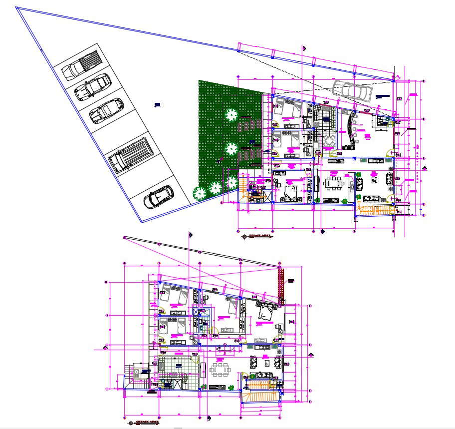 Free download House plan DWG 