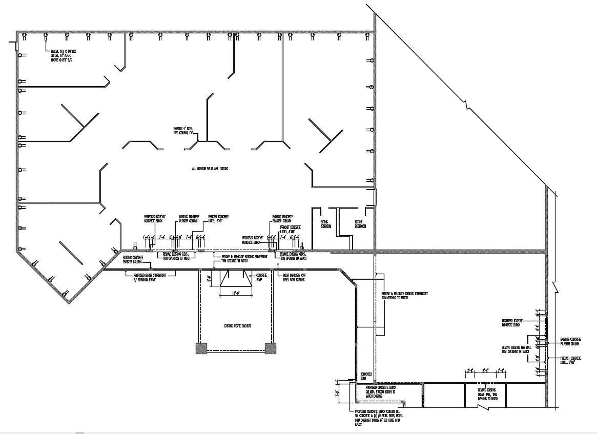 Free Building Plan DWG File