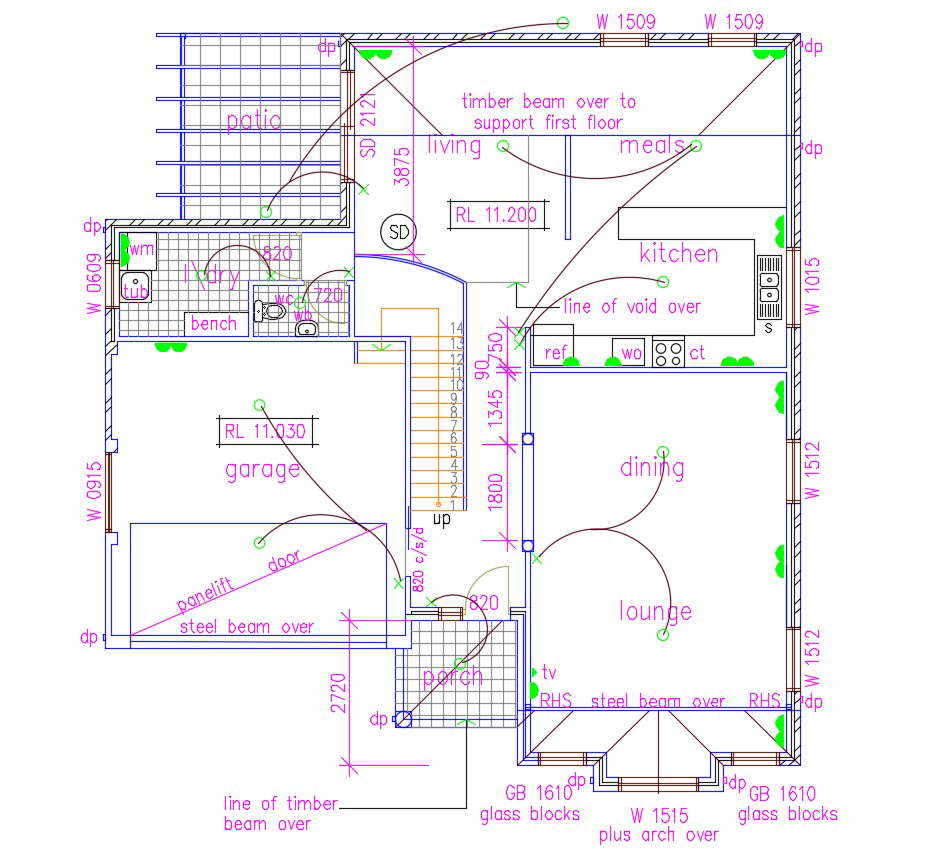 Free Download Ground Floor House Plan