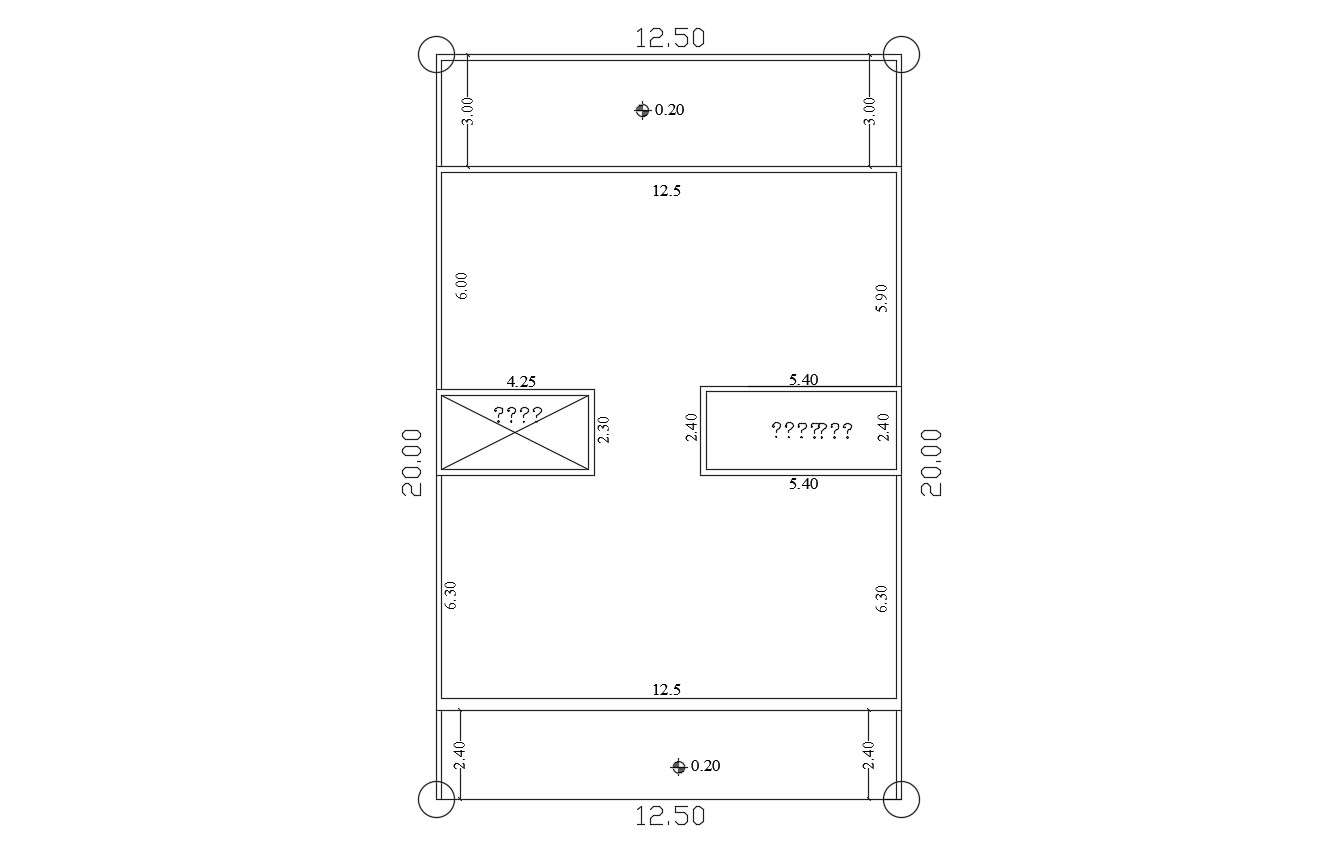 Free Download Plot And Building Demarcation Survey Drawing 