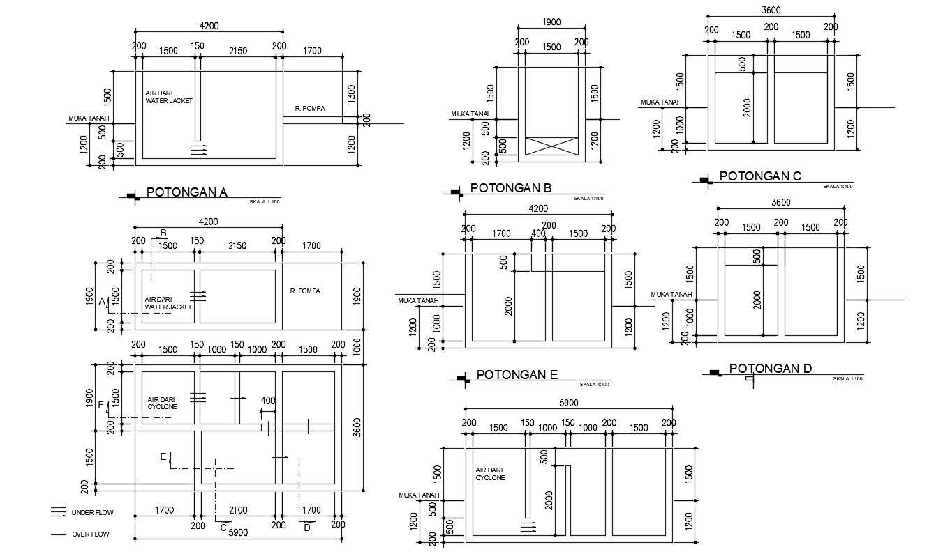 Free Download Plumbing Layout Plan AutoCAD File 