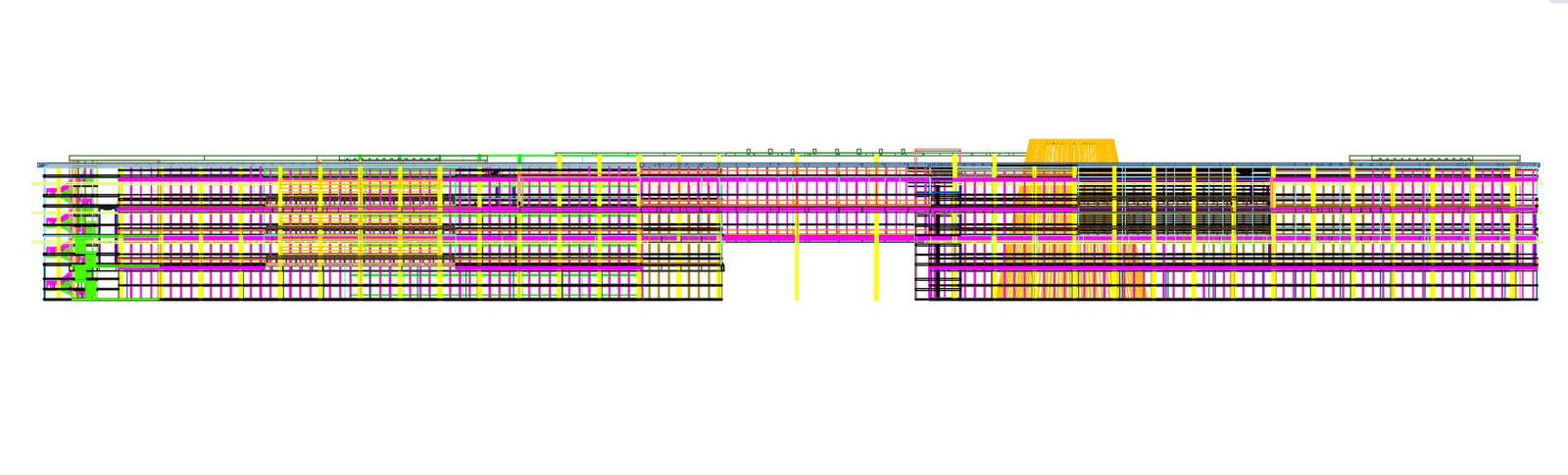 Free Download School Elevation CAD File 