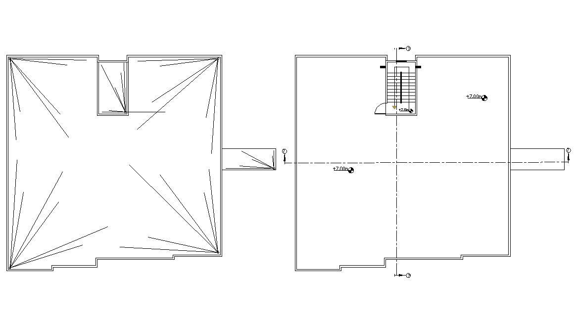 Free Download Terrace Floor Plan DWG File