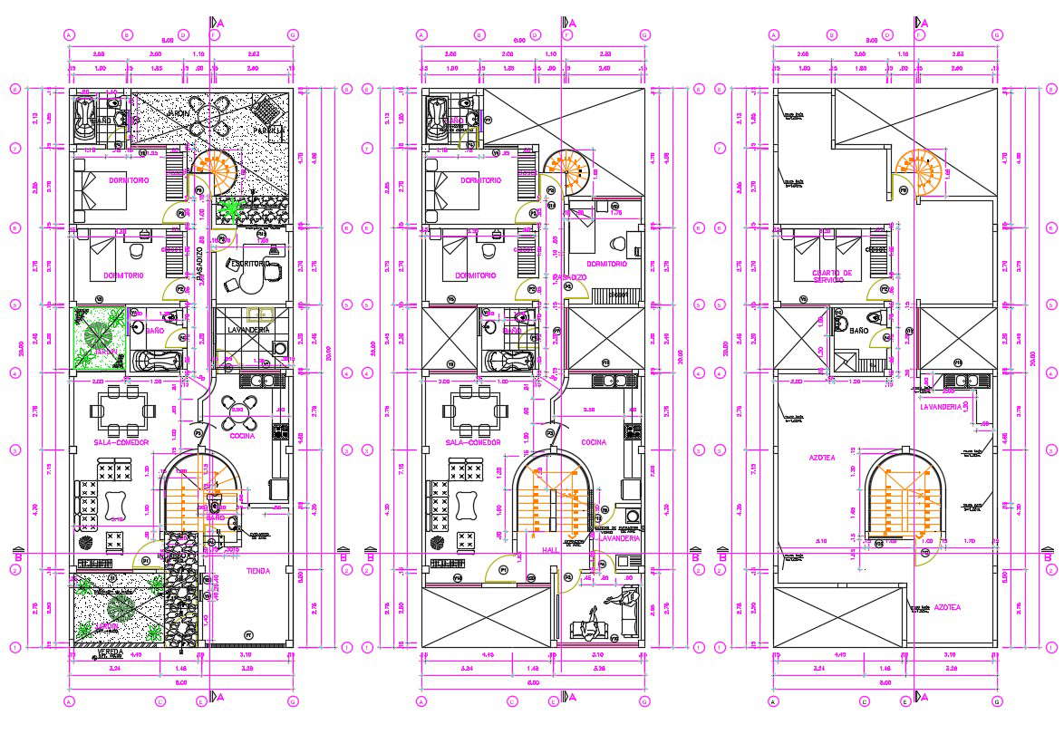 Free download house plan drawing 