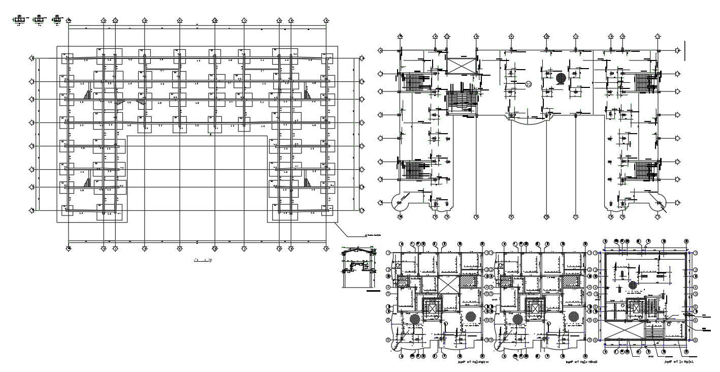 Free Download Corporation Working Plan Drawing DWG File