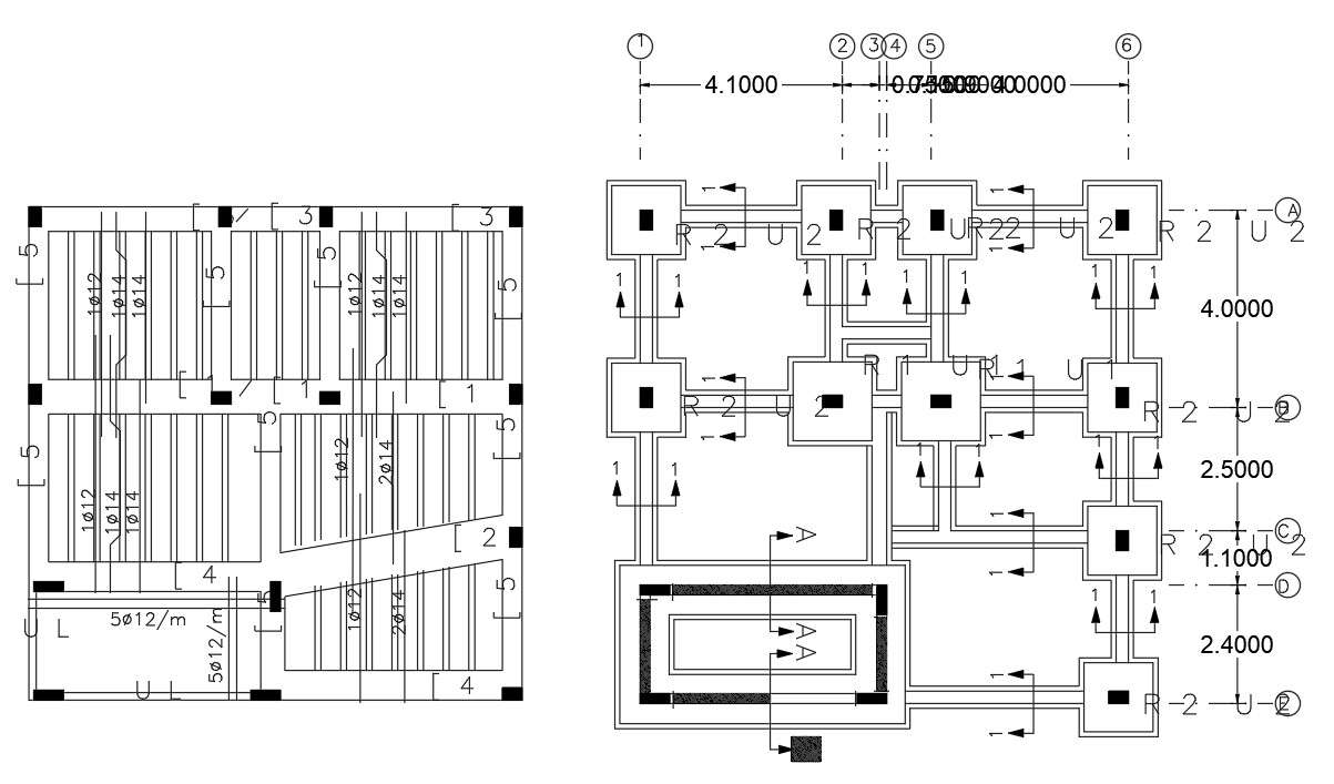 Free Download House Foundation And Slab Bar Structure Design