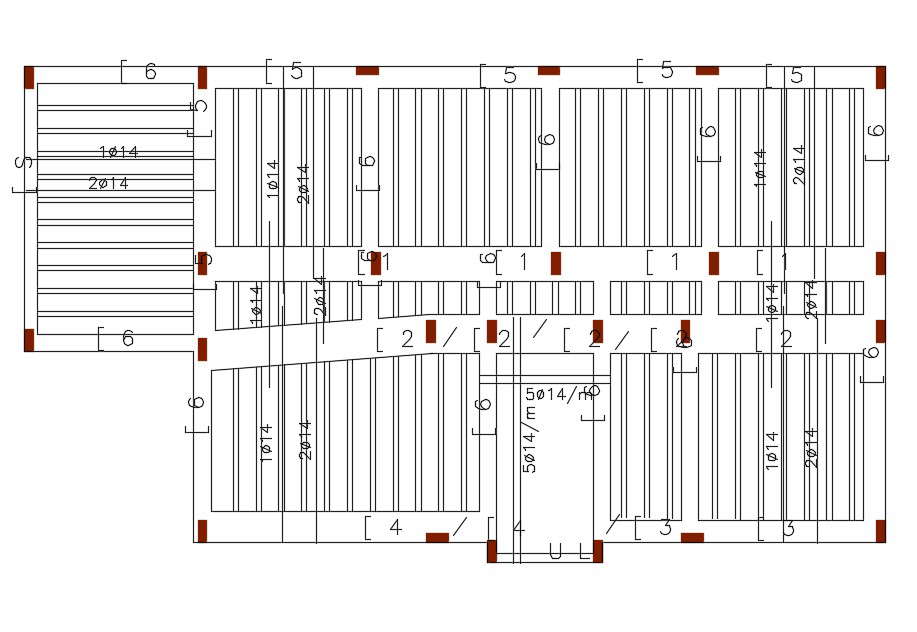 Free Download House Slab Bar Structure Design