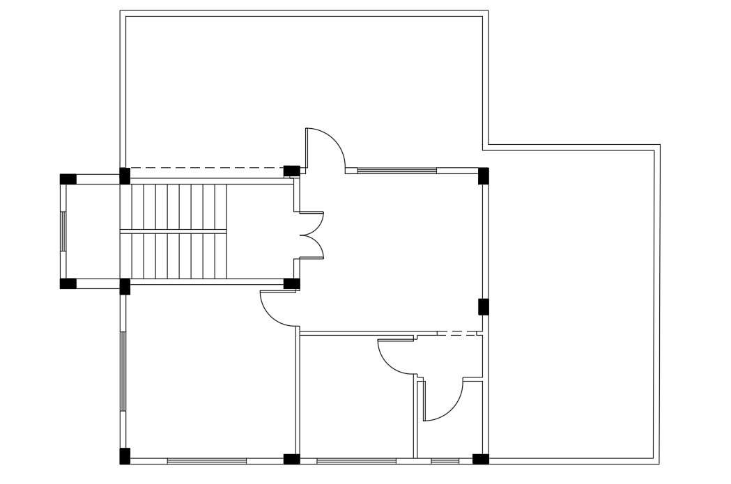 Free Sample House Plan Design DWG File
