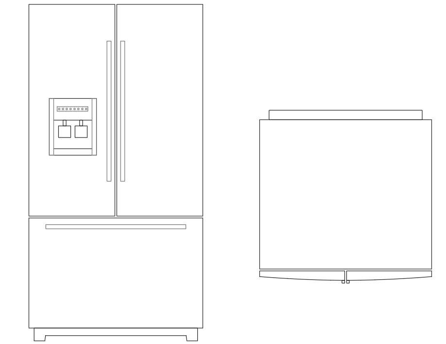 Fridge block