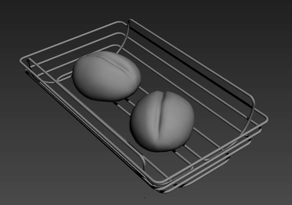Fruit Tray Design 3D MAX File Free Download 