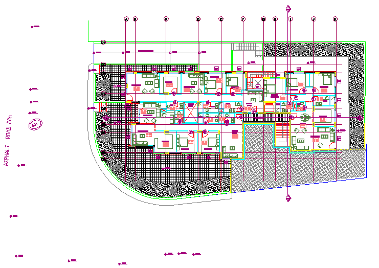 Furniture layout 