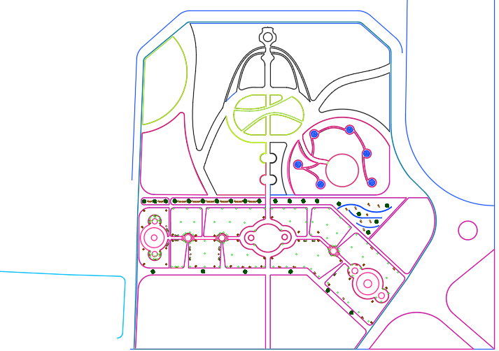 Furniture layout 
